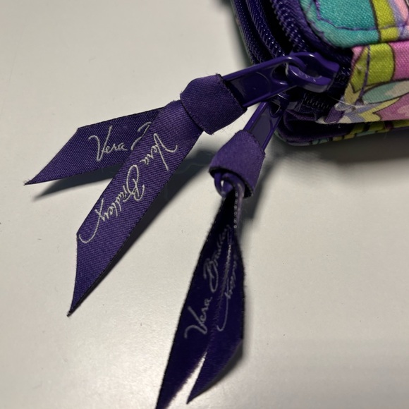 Vera Bradley Heather Paisley Crossbody Purse Wallet - Picture 7 of 7